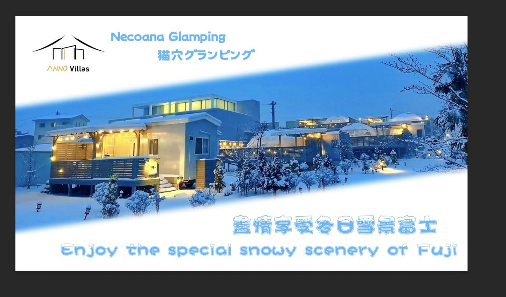 Necoana Glamping Annovillasグランピング Fujikawaguchiko Buitenkant foto